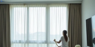 Delicate sheer drape cleaning riverwood-nsw Matty Curtain Cleaning